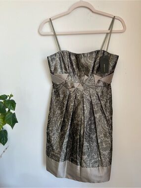 BNWT BCBGMAXEZRIA  Jacquard Cocktail Dress
